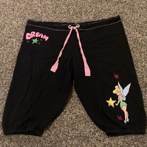 Disney Black Sleepwear with Pink Stitching